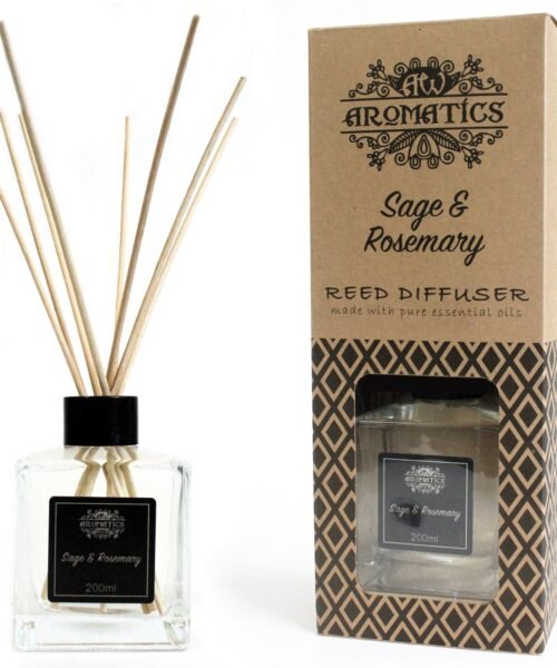 Diffuseur à bâtonnet Sauge & Romarin (200ml)