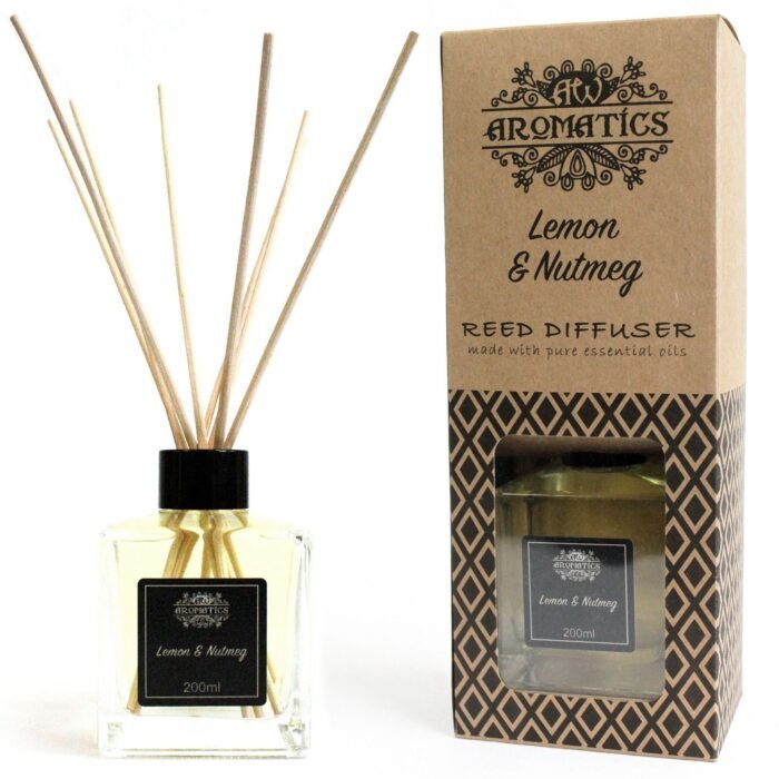 Diffuseur à bâtonnet Citron & Noix de muscade (200ml)