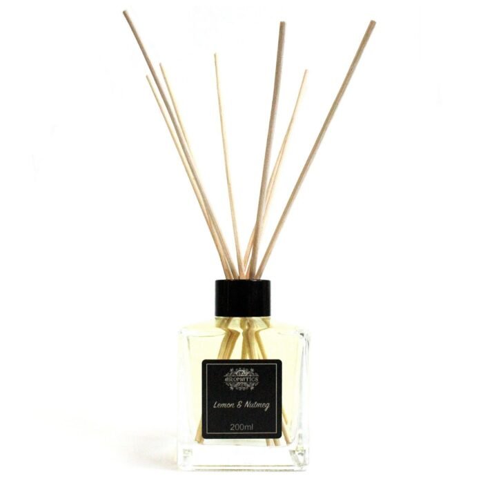 Diffuseur à bâtonnet Citron & Noix de muscade (200ml) – Image 2